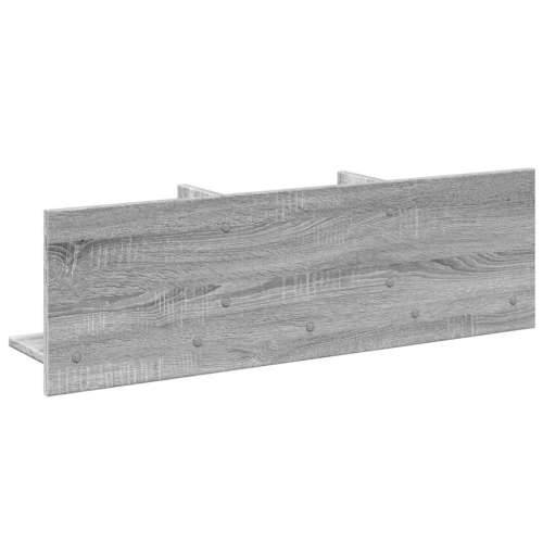 Zidni ormarić boja hrasta 100x16,5x30 cm od konstruiranog drva - Sivi hrast sonoma 100 x 16.5 x 30 cm 1 Cijena