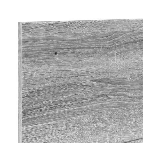 Zidni ormarić boja hrasta 100x16,5x30 cm od konstruiranog drva - Sivi hrast sonoma 100 x 16.5 x 30 cm 1 Cijena