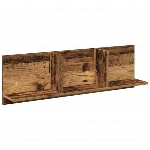 Zidni ormarić boja starog drva 100x16,5x30 cm konstruirano drvo - Staro drvo 100 x 16.5 x 30 cm 1 Cijena