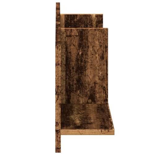 Zidni ormarić boja starog drva 100x16,5x30 cm konstruirano drvo - Staro drvo 100 x 16.5 x 30 cm 1 Cijena