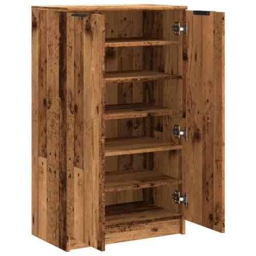 Ormarić za cipele boja drva 59x35x100,5 cm konstruirano drvo - Staro drvo 1 Cijena