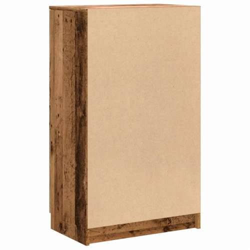Ormarić za cipele boja drva 59x35x100,5 cm konstruirano drvo - Staro drvo 1 Cijena