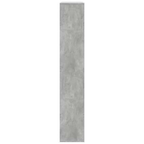 Regal za knjige boja betona 100x33x187,5 cm konstruirano drvo - Beton siva 1 187.5 cm Cijena