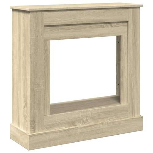 Okvir za kamin boja hrasta 90x30x90 cm od konstruiranog drva - sonoma hrast Cijena