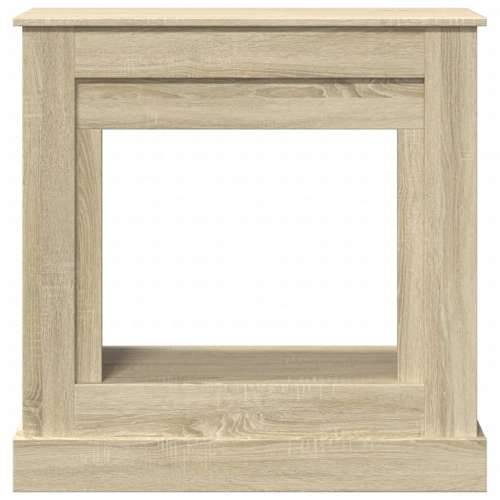Okvir za kamin boja hrasta 90x30x90 cm od konstruiranog drva - sonoma hrast Cijena