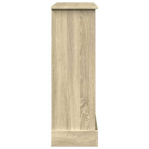 Okvir za kamin boja hrasta 90x30x90 cm od konstruiranog drva - sonoma hrast Cijena