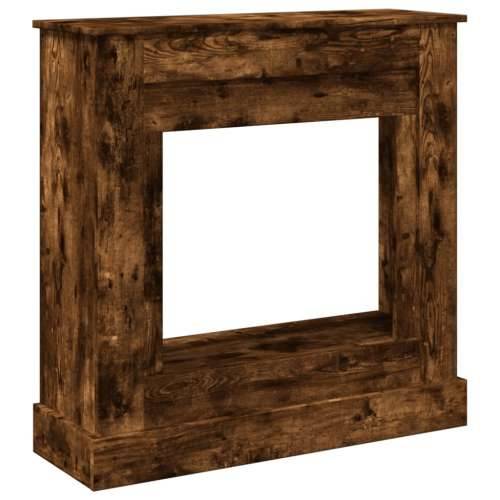 Okvir za kamin boja hrasta 90x30x90 cm od konstruiranog drva Dimljeni hrast Cijena