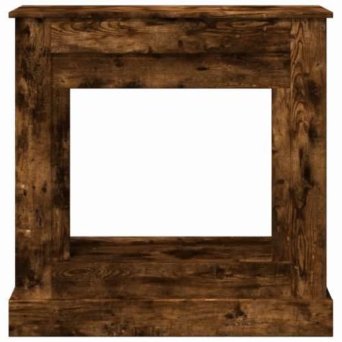 Okvir za kamin boja hrasta 90x30x90 cm od konstruiranog drva Dimljeni hrast Cijena