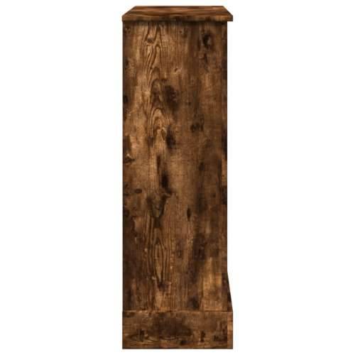 Okvir za kamin boja hrasta 90x30x90 cm od konstruiranog drva Dimljeni hrast Cijena
