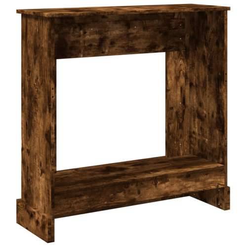 Okvir za kamin boja hrasta 90x30x90 cm od konstruiranog drva Dimljeni hrast Cijena