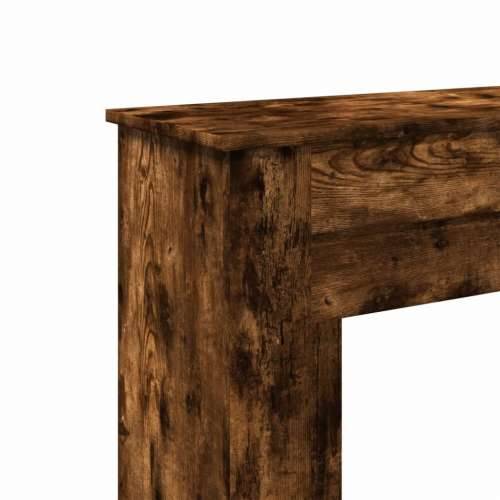 Okvir za kamin boja hrasta 90x30x90 cm od konstruiranog drva Dimljeni hrast Cijena