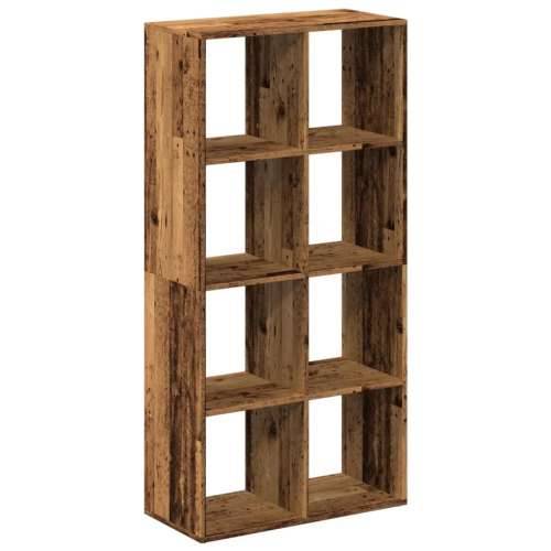 Pregrada / regal za knjige boja drva 69,5x29x137,5 cm drveni - Staro drvo 1 137.5 cm 69.5 cm Cijena