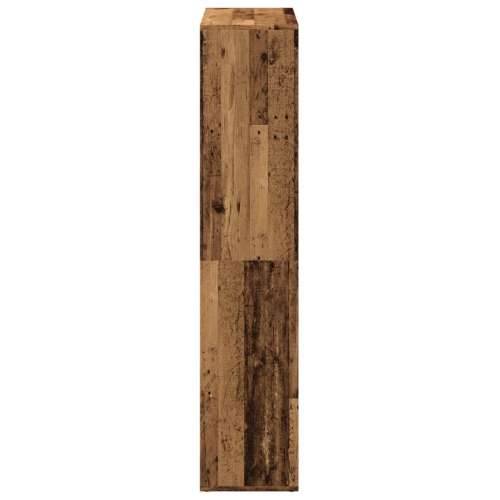 Pregrada / regal za knjige boja drva 69,5x29x137,5 cm drveni - Staro drvo 1 137.5 cm 69.5 cm Cijena