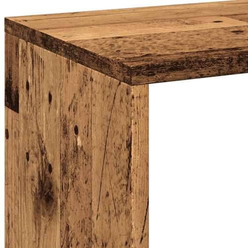 Pregrada / regal za knjige boja drva 69,5x29x137,5 cm drveni - Staro drvo 1 137.5 cm 69.5 cm Cijena