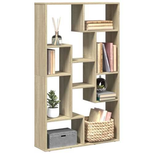 Regal za knjige boja hrasta 72x20x120 cm od konstruiranog drva - sonoma hrast 1 72 cm Cijena