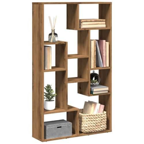 Regal za knjige boja hrasta 72x20x120 cm od konstruiranog drva - hrast artisan 1 72 cm Cijena