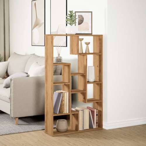 Regal za knjige boja hrasta 72x20x120 cm od konstruiranog drva - hrast artisan 1 72 cm Cijena