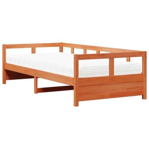 Dnevni krevet s madracem voštano smeđi 80x200 cm od borovine Voštano smeđa 80 x 200 cm Da Cijena