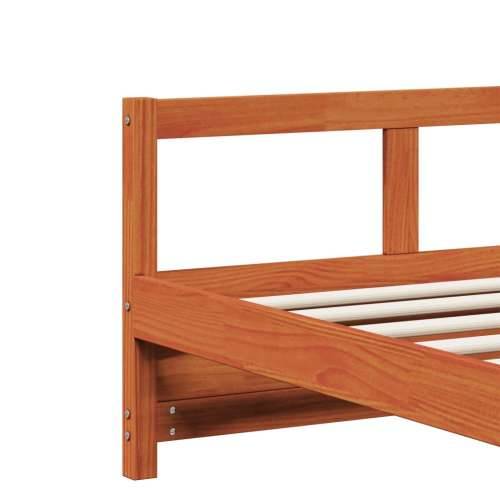 Dnevni krevet s madracem voštano smeđi 80x200 cm od borovine Voštano smeđa 80 x 200 cm Da Cijena