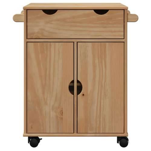 Kuhinjska kolica OTTA 59 x 45 x 80 cm od masivne borovine Cijena