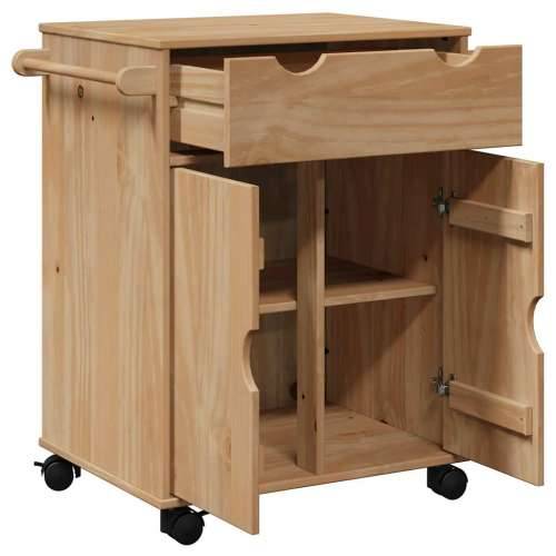 Kuhinjska kolica OTTA 59 x 45 x 80 cm od masivne borovine Cijena