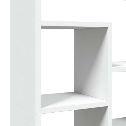Regal za knjige bijeli 72 x 20 x 120 cm od konstruiranog drva - Bijela 1 72 cm Cijena