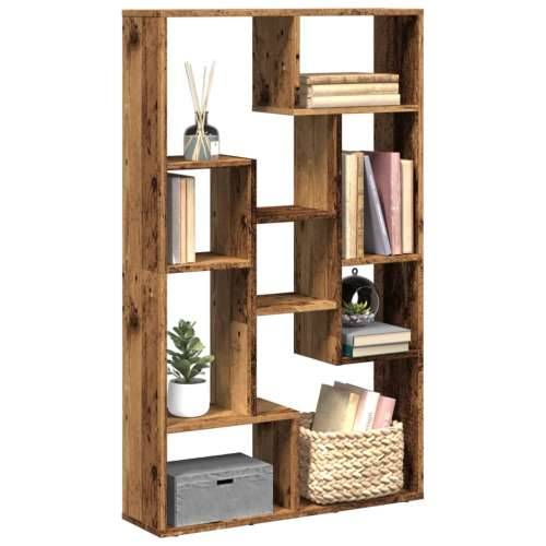 Regal za knjige boja starog drva 72x20x120 cm konstruirano drvo Staro drvo 1 72 cm Cijena