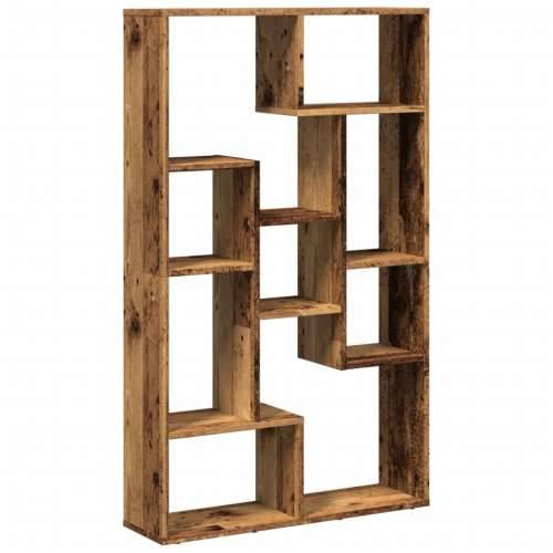 Regal za knjige boja starog drva 72x20x120 cm konstruirano drvo Staro drvo 1 72 cm Cijena
