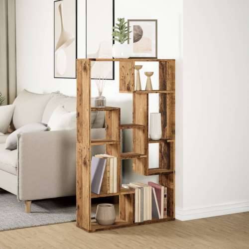 Regal za knjige boja starog drva 72x20x120 cm konstruirano drvo Staro drvo 1 72 cm Cijena