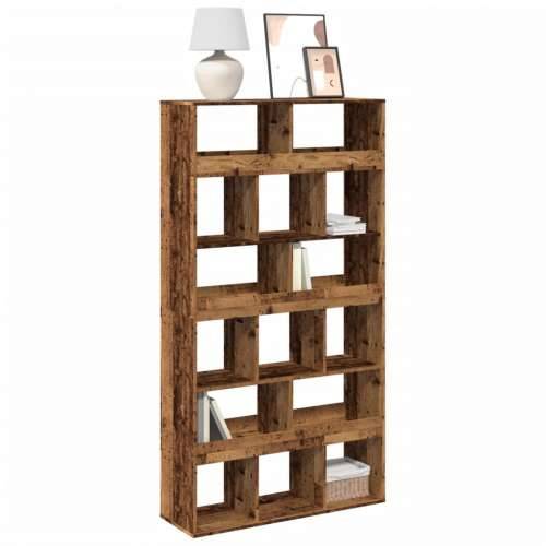 Regal za knjige boja drva 100x33x187,5 cm konstruirano drvo - Staro drvo 1 187.5 cm Cijena