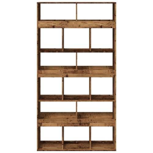 Regal za knjige boja drva 100x33x187,5 cm konstruirano drvo - Staro drvo 1 187.5 cm Cijena