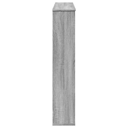 Okvir za kamin boja hrasta 100x20x100 cm od konstruiranog drva - Sivi hrast sonoma Cijena