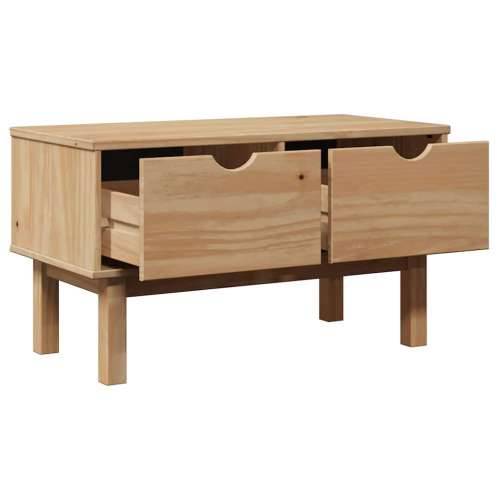 Klupa za predsoblje OTTA 80 x 40 x 45 cm od masivne borovine Cijena