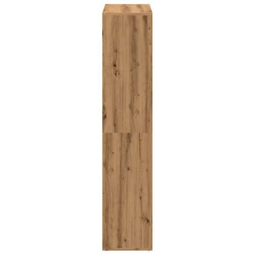 Pregrada / regal za knjige boja hrasta 69,5x29x137,5 cm drveni - hrast artisan 1 137.5 cm 69.5 cm Cijena