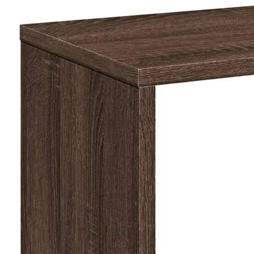 Pregrada / regal za knjige boja hrasta 67x25x161,5 cm drveni - Smeđi hrast 1 Cijena
