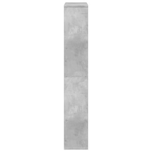 Regal za knjige boja betona 72 x 20 x 120 cm konstruirano drvo - Beton siva 1 72 cm Cijena