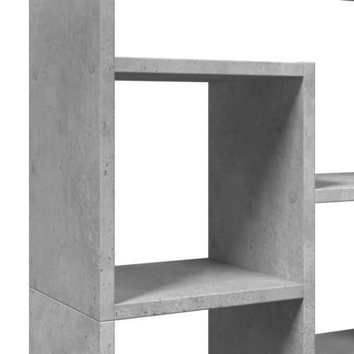 Regal za knjige boja betona 72 x 20 x 120 cm konstruirano drvo - Beton siva 1 72 cm Cijena