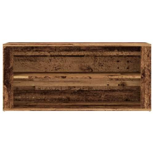 Klupa za cipele boja staro drvo 100x35x45 cm konstruirano drvo - Staro drvo 1 Cijena