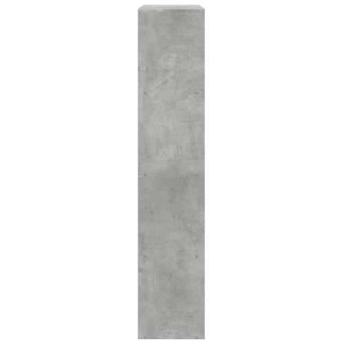 Pregrada / regal za knjige 4 razine sivi 143,5x29x143,5 cm drvo - Beton siva 1 143.5 cm Cijena