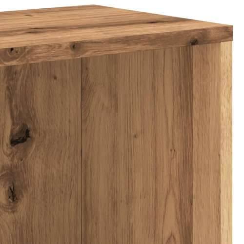 Regal za knjige boja hrasta 67 x 24 x 161 cm konstruirano drvo hrast artisan 1 Cijena
