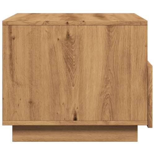 Stolić za kavu s LED svjetlima boja hrasta artisan 50x49x40 cm - hrast artisan 1 50 cm Cijena