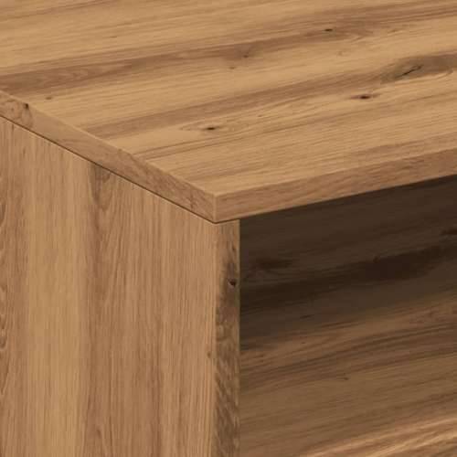 Stolić za kavu s LED svjetlima boja hrasta artisan 50x49x40 cm - hrast artisan 1 50 cm Cijena