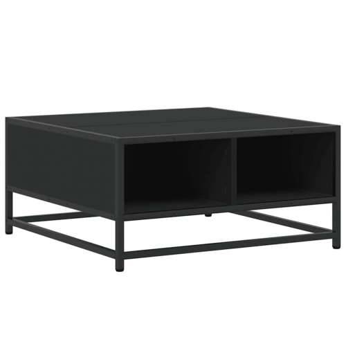 Stolić za kavu crni 60,5x60,5x30 cm konstruirano drvo i metal - Crna 60.5 x 60.5 x 30 cm 1 Cijena