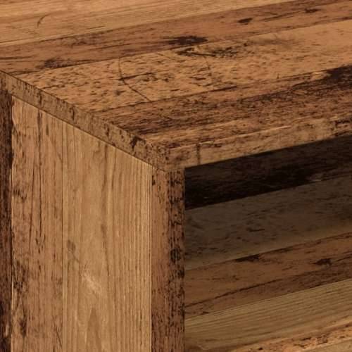 Stolić za kavu s LED svjetlima boja starog drva 50 x 49 x 40 cm - Staro drvo 1 50 cm Cijena
