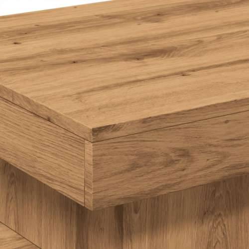 Stolić za kavu s LED svjetlima boja hrasta artisan 50x50x40 cm - artisian oak 1 50 cm Cijena