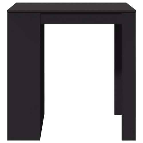 Barski stol crni 102x70x103,5 cm od konstruiranog drva - Crna 1 Cijena