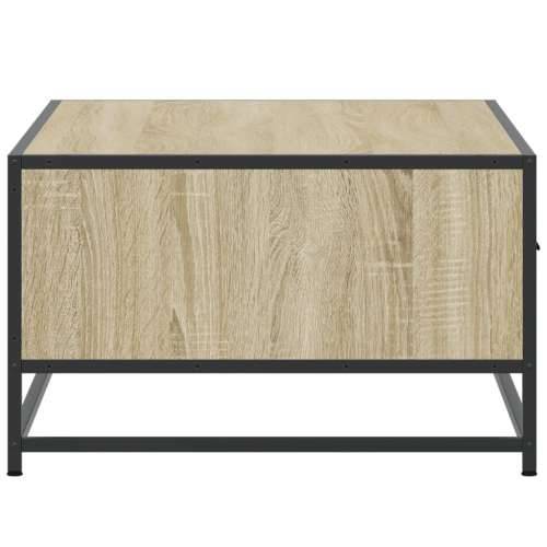 Stolić za kavu boja hrasta sonome 90x57x35 cm od drva i metala - sonoma hrast 1 Cijena