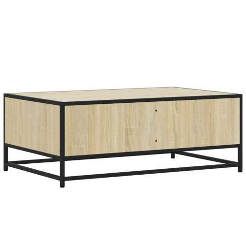 Stolić za kavu boja hrasta sonome 90x57x35 cm od drva i metala - sonoma hrast 1 Cijena