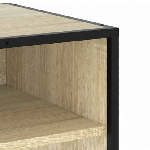 TV ormarić boja hrasta 91x40x46 cm konstruirano drvo i metal - sonoma hrast 1 91 cm Cijena