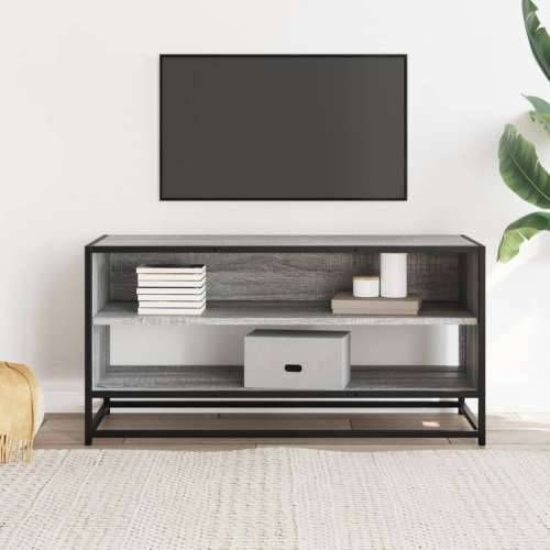 TV ormarić boja hrasta sonome 100x35x41 cm konstruirano drvo - Sivi hrast sonoma 1 91 cm Cijena